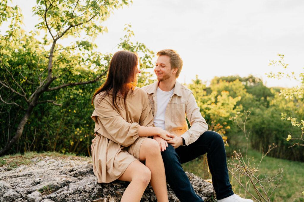 Předsvatební focení Brno Stránská skála